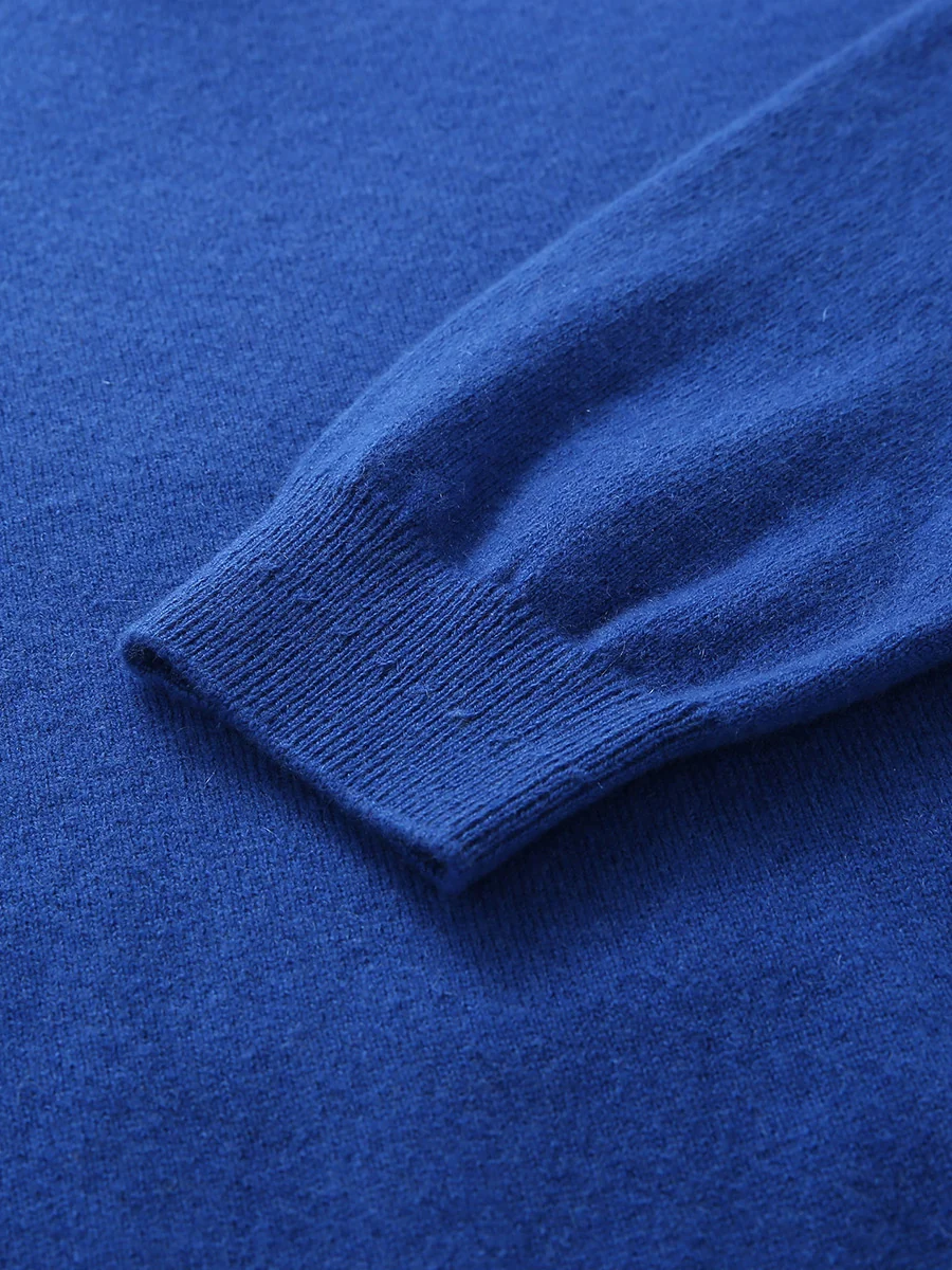 100% Cashmere Women's Sailor Collar Sweater - Image 18