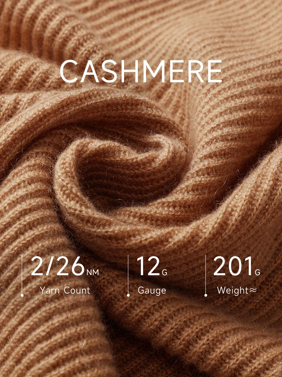 100% Cashmere Women's V-Neck Color Block Faux Sweater - Image 6