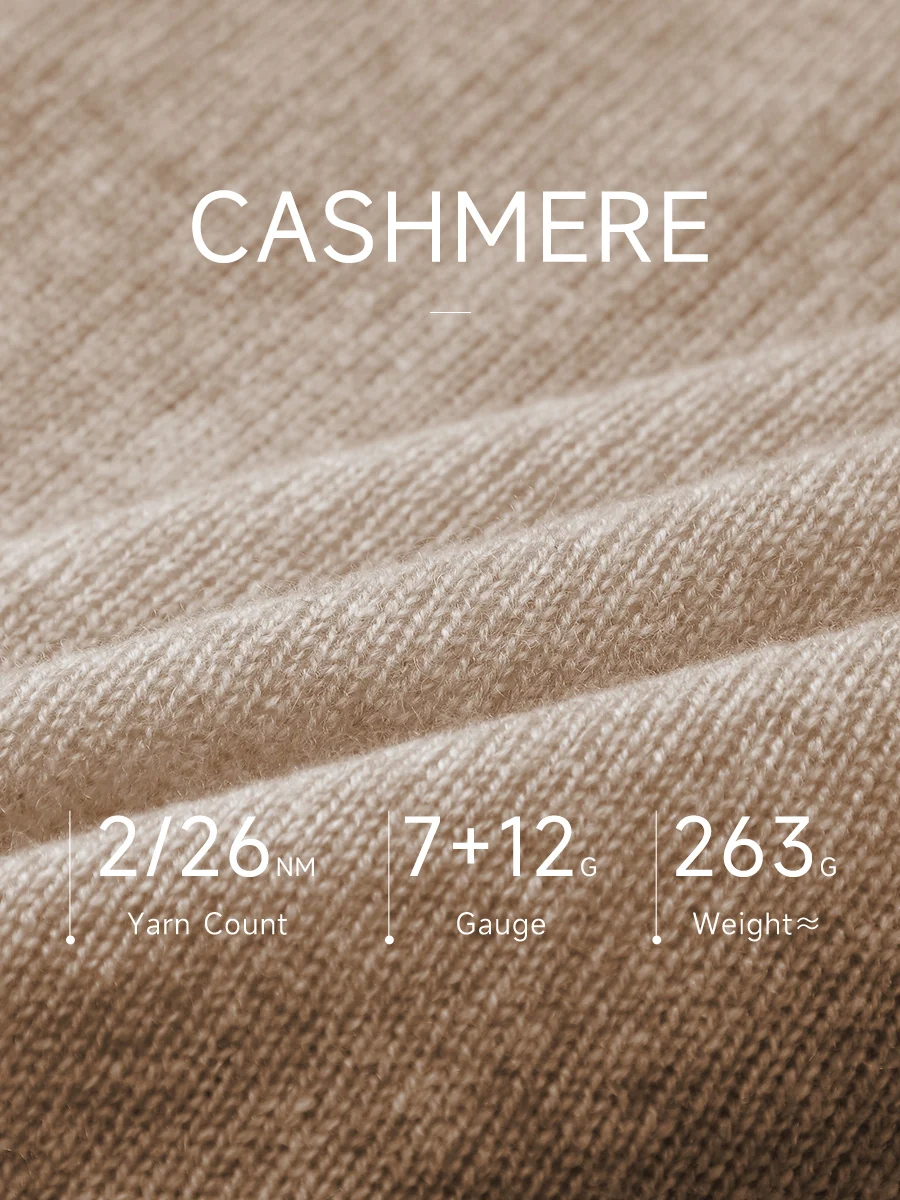 100% Cashmere Women's Mock Neck Knit Sweater - Image 10