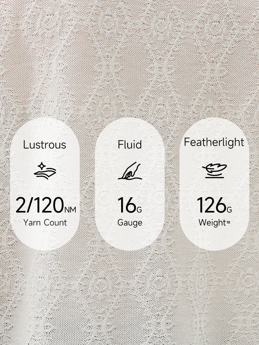 Women's Textured Sheer Knit Round Neck Sweater - Image 28